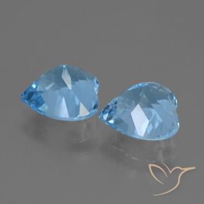 Shop natural 6.07ct スカイブルー トパーズ gems, 心臓, from ブラジル at GemSelect. In stock, global shipping!
