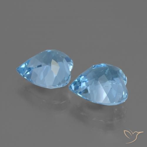 Shop natural 5.78ct スイスブルー トパーズ gems, 心臓, from ブラジル at GemSelect. In stock, global shipping!