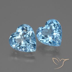 Shop natural 5.84ct スイスブルー トパーズ gems, 心臓, from ブラジル at GemSelect. In stock, global shipping!