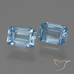 Shop natural 2.38ct スカイブルー トパーズ gems, 八角形 / エメラルドカット, from ブラジル at GemSelect. In stock, global shipping!