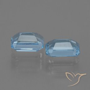 Shop natural 2.38ct スカイブルー トパーズ gems, 八角形 / エメラルドカット, from ブラジル at GemSelect. In stock, global shipping!