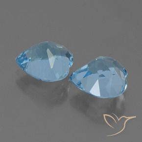 Shop natural 5.88ct スイスブルー トパーズ gems, 心臓, from ブラジル at GemSelect. In stock, global shipping!