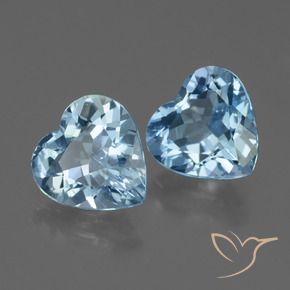 Shop natural 5.06ct スカイブルー トパーズ gems, 心臓, from ブラジル at GemSelect. In stock, global shipping!