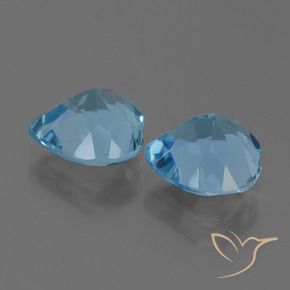 Shop natural 5.67ct スイスブルー トパーズ gems, 心臓, from ブラジル at GemSelect. In stock, global shipping!