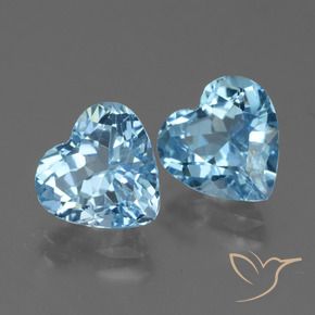 Shop natural 5.84ct スイスブルー トパーズ gems, 心臓, from ブラジル at GemSelect. In stock, global shipping!