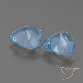 Shop natural 5.14ct スカイブルー トパーズ gems, 心臓, from ブラジル at GemSelect. In stock, global shipping!