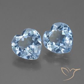 Shop natural 5.83ct スカイブルー トパーズ gems, 心臓, from ブラジル at GemSelect. In stock, global shipping!