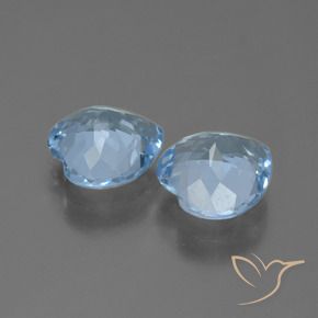 Shop natural 5.83ct スカイブルー トパーズ gems, 心臓, from ブラジル at GemSelect. In stock, global shipping!