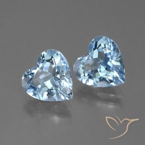 Shop natural 5.73ct スカイブルー トパーズ gems, 心臓, from ブラジル at GemSelect. In stock, global shipping!