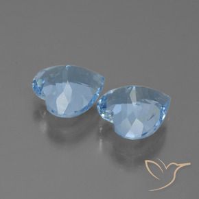 Shop natural 5.73ct スカイブルー トパーズ gems, 心臓, from ブラジル at GemSelect. In stock, global shipping!