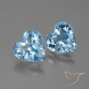 Shop natural 6.00ct スイスブルー トパーズ gems, 心臓, from ブラジル at GemSelect. In stock, global shipping!