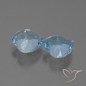 Shop natural 5.71ct スイスブルー トパーズ gems, 心臓, from ブラジル at GemSelect. In stock, global shipping!