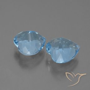 Shop natural 6.37ct スカイブルー トパーズ gems, 心臓, from ブラジル at GemSelect. In stock, global shipping!