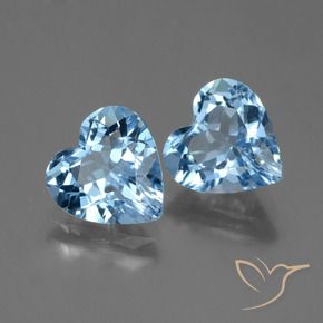 Shop natural 5.43ct スイスブルー トパーズ gems, 心臓, from ブラジル at GemSelect. In stock, global shipping!