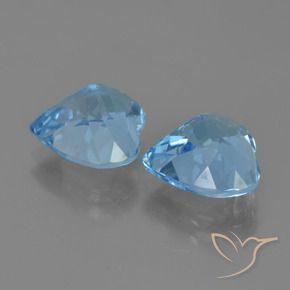 Shop natural 8.42ct スイスブルー トパーズ gems, 心臓, from ブラジル at GemSelect. In stock, global shipping!