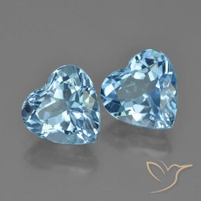 Shop natural 8.43ct スイスブルー トパーズ gems, 心臓, from ブラジル at GemSelect. In stock, global shipping!