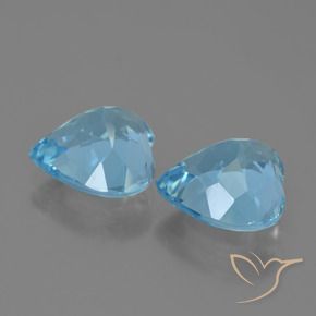 Shop natural 8.42ct スイスブルー トパーズ gems, 心臓, from ブラジル at GemSelect. In stock, global shipping!
