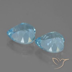 Shop natural 8.81ct スカイブルー トパーズ gems, 心臓, from ブラジル at GemSelect. In stock, global shipping!