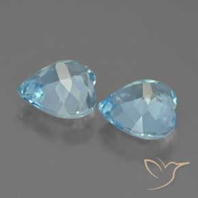 Shop natural 8.03ct スカイブルー トパーズ gems, 心臓, from ブラジル at GemSelect. In stock, global shipping!