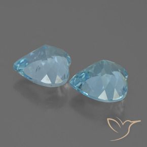 Shop natural 8.21ct スカイブルー トパーズ gems, 心臓, from ブラジル at GemSelect. In stock, global shipping!