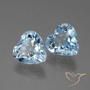 Shop natural 8.28ct スカイブルー トパーズ gems, 心臓, from ブラジル at GemSelect. In stock, global shipping!