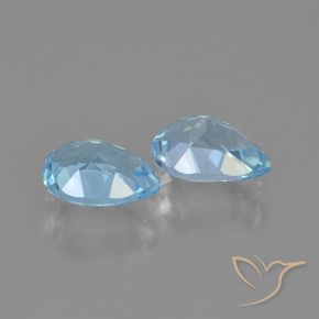 Shop natural 1.70ct スカイブルー トパーズ gems, 洋梨の形, from ブラジル at GemSelect. In stock, global shipping!