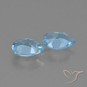 Shop natural 1.52ct スカイブルー トパーズ gems, 洋梨の形, from ブラジル at GemSelect. In stock, global shipping!