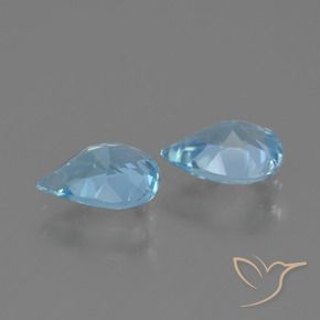 Shop natural 1.49ct スカイブルー トパーズ gems, 洋梨の形, from ブラジル at GemSelect. In stock, global shipping!