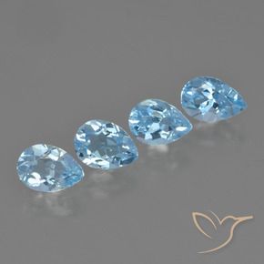 Shop natural 3.09ct スイスブルー トパーズ gems, 洋梨の形, from ブラジル at GemSelect. In stock, global shipping!