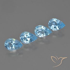 Shop natural 2.89ct スカイブルー トパーズ gems, 洋梨の形, from ブラジル at GemSelect. In stock, global shipping!