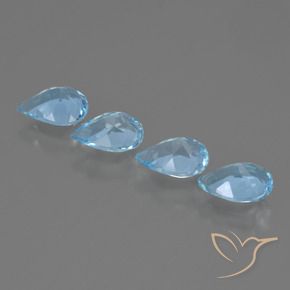 Shop natural 2.89ct スカイブルー トパーズ gems, 洋梨の形, from ブラジル at GemSelect. In stock, global shipping!