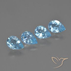 Shop natural 2.85ct スカイブルー トパーズ gems, 洋梨の形, from ブラジル at GemSelect. In stock, global shipping!