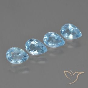 Shop natural 3.30ct スカイブルー トパーズ gems, 洋梨の形, from ブラジル at GemSelect. In stock, global shipping!