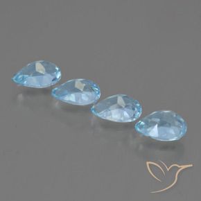 Shop natural 3.30ct スカイブルー トパーズ gems, 洋梨の形, from ブラジル at GemSelect. In stock, global shipping!