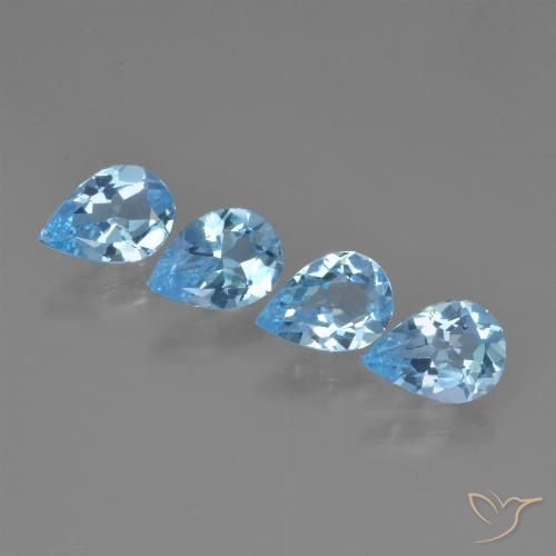 Shop natural 2.71ct スカイブルー トパーズ gems, 洋梨の形, from ブラジル at GemSelect. In stock, global shipping!