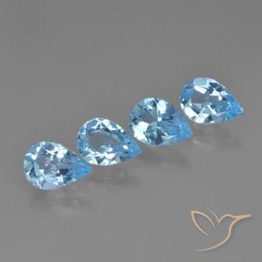 Shop natural 2.71ct スカイブルー トパーズ gems, 洋梨の形, from ブラジル at GemSelect. In stock, global shipping!