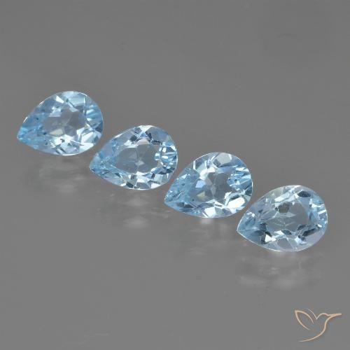 Shop natural 3.32ct スカイブルー トパーズ gems, 洋梨の形, from ブラジル at GemSelect. In stock, global shipping!