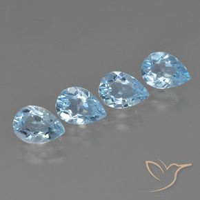 Shop natural 3.32ct スカイブルー トパーズ gems, 洋梨の形, from ブラジル at GemSelect. In stock, global shipping!