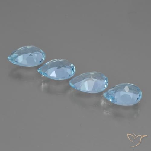 Shop natural 3.18ct スカイブルー トパーズ gems, 洋梨の形, from ブラジル at GemSelect. In stock, global shipping!