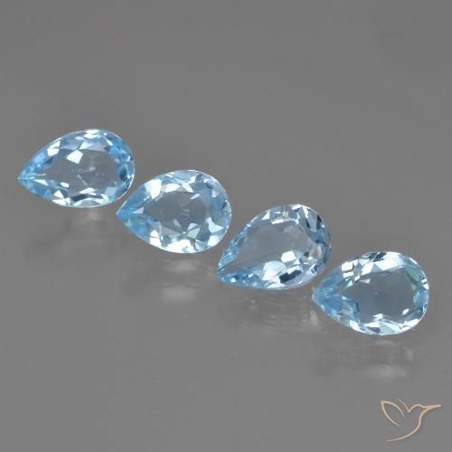 自然派の商品を探す 3.14ct スカイブルー トパーズ 宝石, 洋梨の形, ブラジル からGemSelectで. 在庫あり、世界各国へ発送!