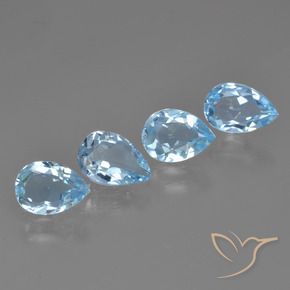 自然派の商品を探す 3.14ct スカイブルー トパーズ 宝石, 洋梨の形, ブラジル からGemSelectで. 在庫あり、世界各国へ発送!