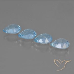 Shop natural 3.39ct スカイブルー トパーズ gems, 洋梨の形, from ブラジル at GemSelect. In stock, global shipping!