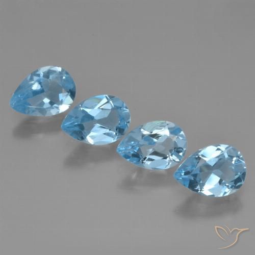 Shop natural 2.93ct スイスブルー トパーズ gems, 洋梨の形, from ブラジル at GemSelect. In stock, global shipping!