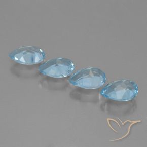 Shop natural 3.29ct スイスブルー トパーズ gems, 洋梨の形, from ブラジル at GemSelect. In stock, global shipping!