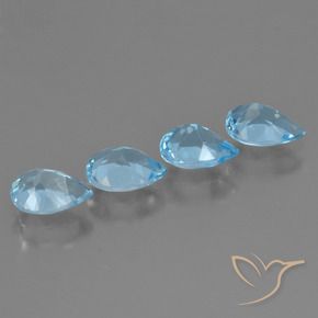 Shop natural 3.23ct スカイブルー トパーズ gems, 洋梨の形, from ブラジル at GemSelect. In stock, global shipping!