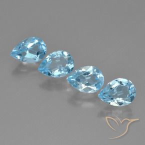 Shop natural 3.43ct スイスブルー トパーズ gems, 洋梨の形, from ブラジル at GemSelect. In stock, global shipping!