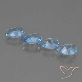 Shop natural 3.31ct スカイブルー トパーズ gems, 洋梨の形, from ブラジル at GemSelect. In stock, global shipping!