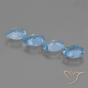Shop natural 3.14ct スカイブルー トパーズ gems, 洋梨の形, from ブラジル at GemSelect. In stock, global shipping!