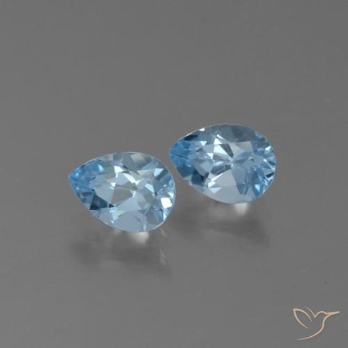 Shop natural 1.81ct スカイブルー トパーズ gems, 洋梨の形, from ブラジル at GemSelect. In stock, global shipping!