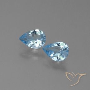 Shop natural 1.41ct スカイブルー トパーズ gems, 洋梨の形, from ブラジル at GemSelect. In stock, global shipping!